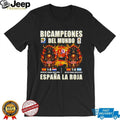 Spain Bicampeones Del Mundo Espaina La Roja WC2026 shirt