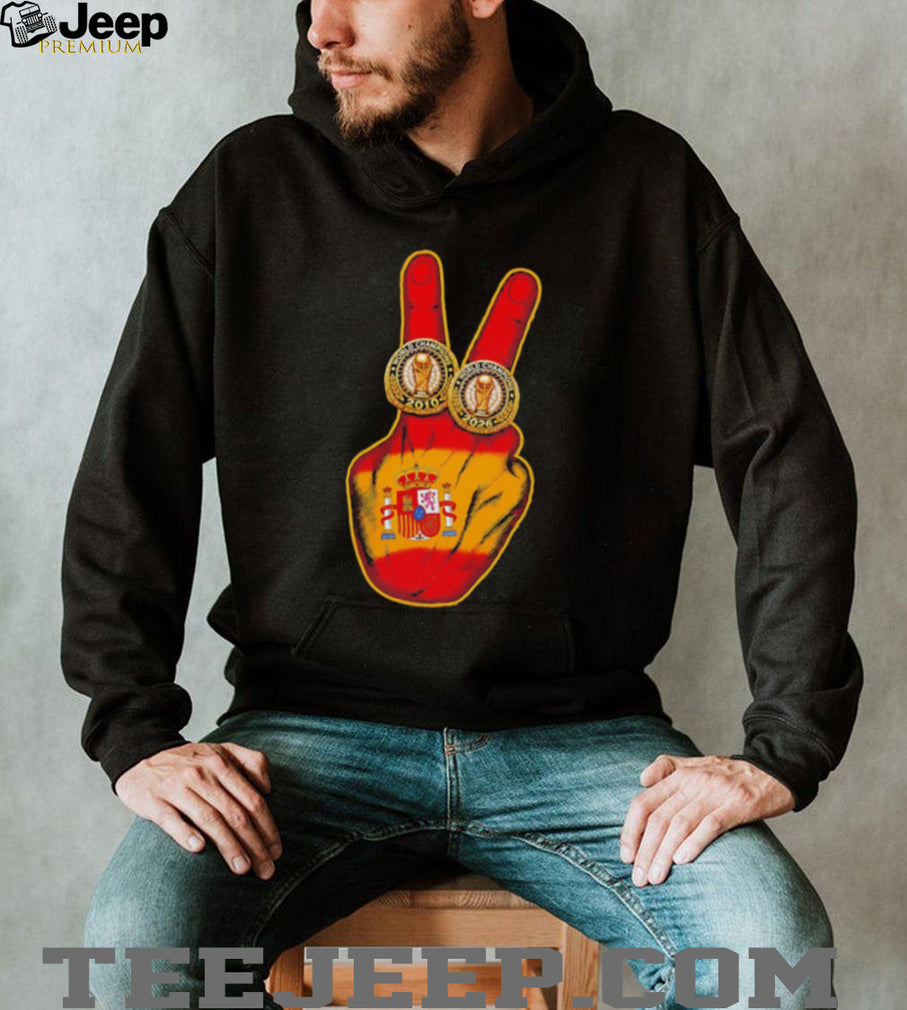 Spain World Champions ring 2010 2026 illustrated shirt