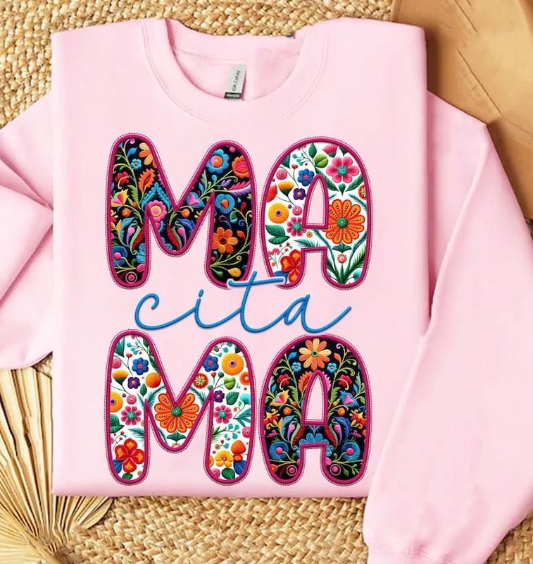 Spanish Mothers Day  , Mamacita   sublimation, Retro Mama   design download, Mother's Day  , Mama sublimation  , Retro...