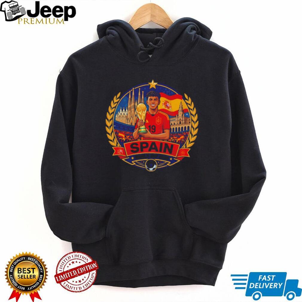 Spanish Soccer Champion World Cup 2026 illustration shirt