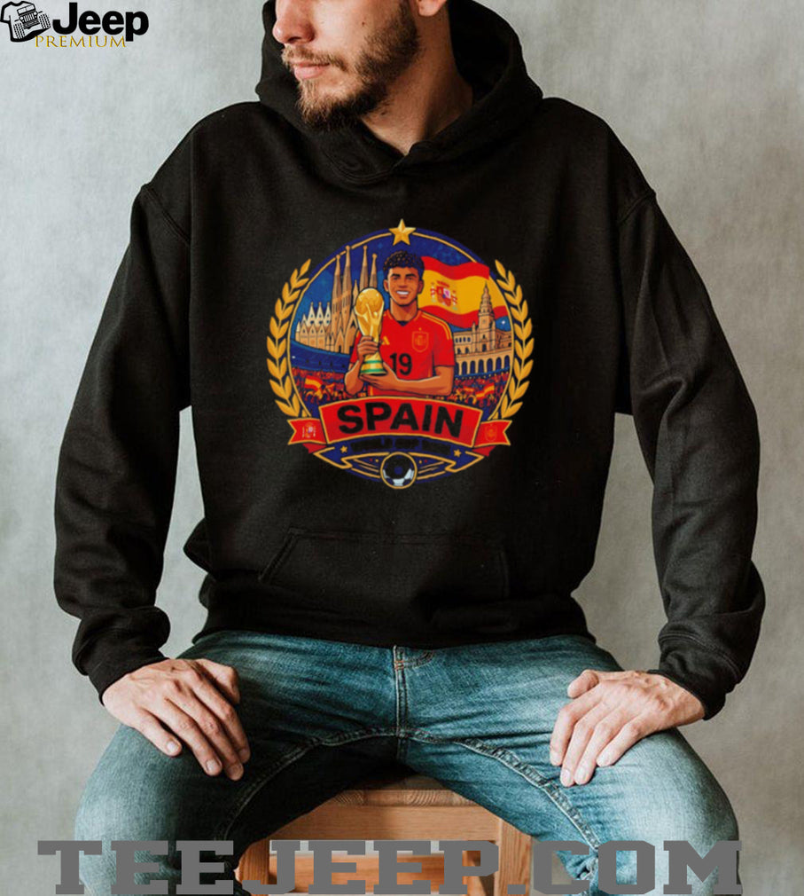 Spanish Soccer Champion World Cup 2026 illustration shirt