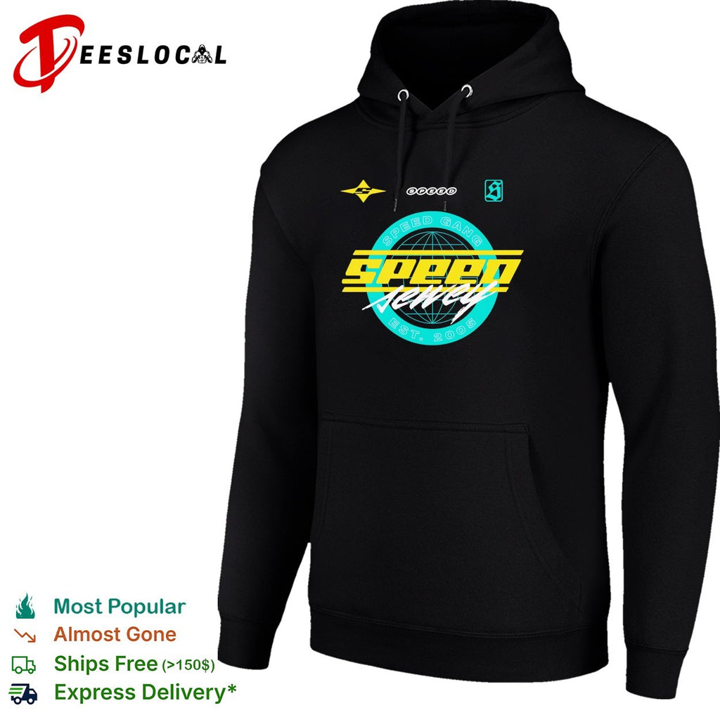 Speed gang Speed Jewely globe logo shirt