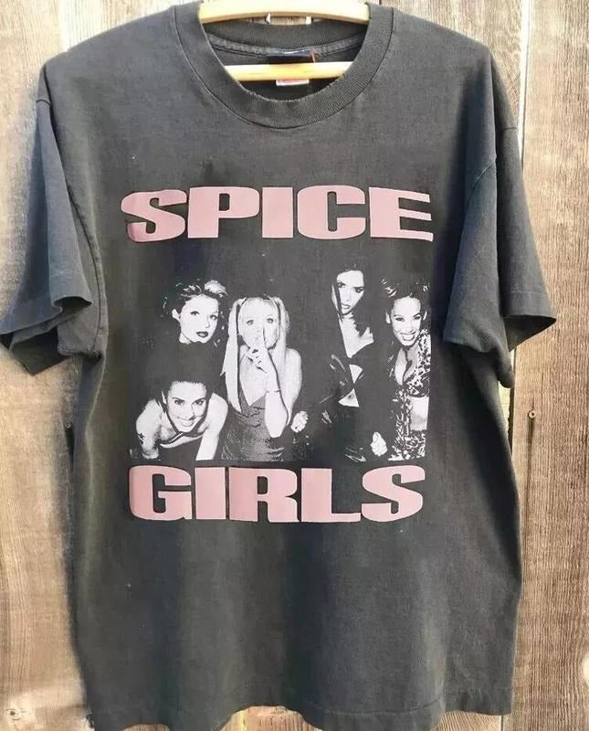 Spice Girls Vintage Graphic Band Tee Unisex S-5XL Gift For fans Classic Cotton