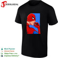 Spider-man smokingawkward superhero reaction meme shirt
