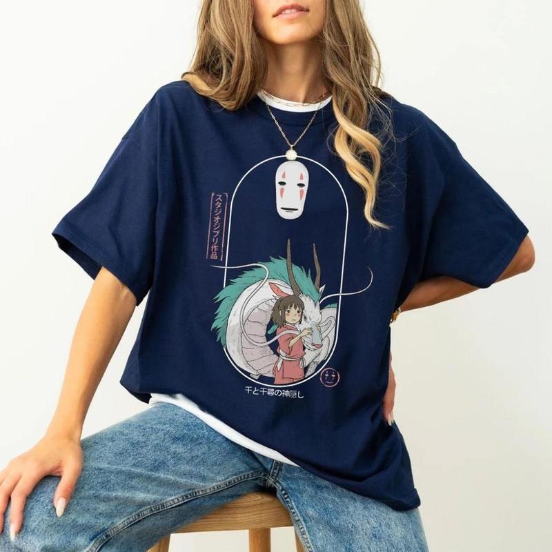 Spirited Away Haku T-Shirt, Hayao Miyazaki Shirt, Studio Ghibli Shirt, Full Size Range, Perfect Fit for Everyone, Ghibli...