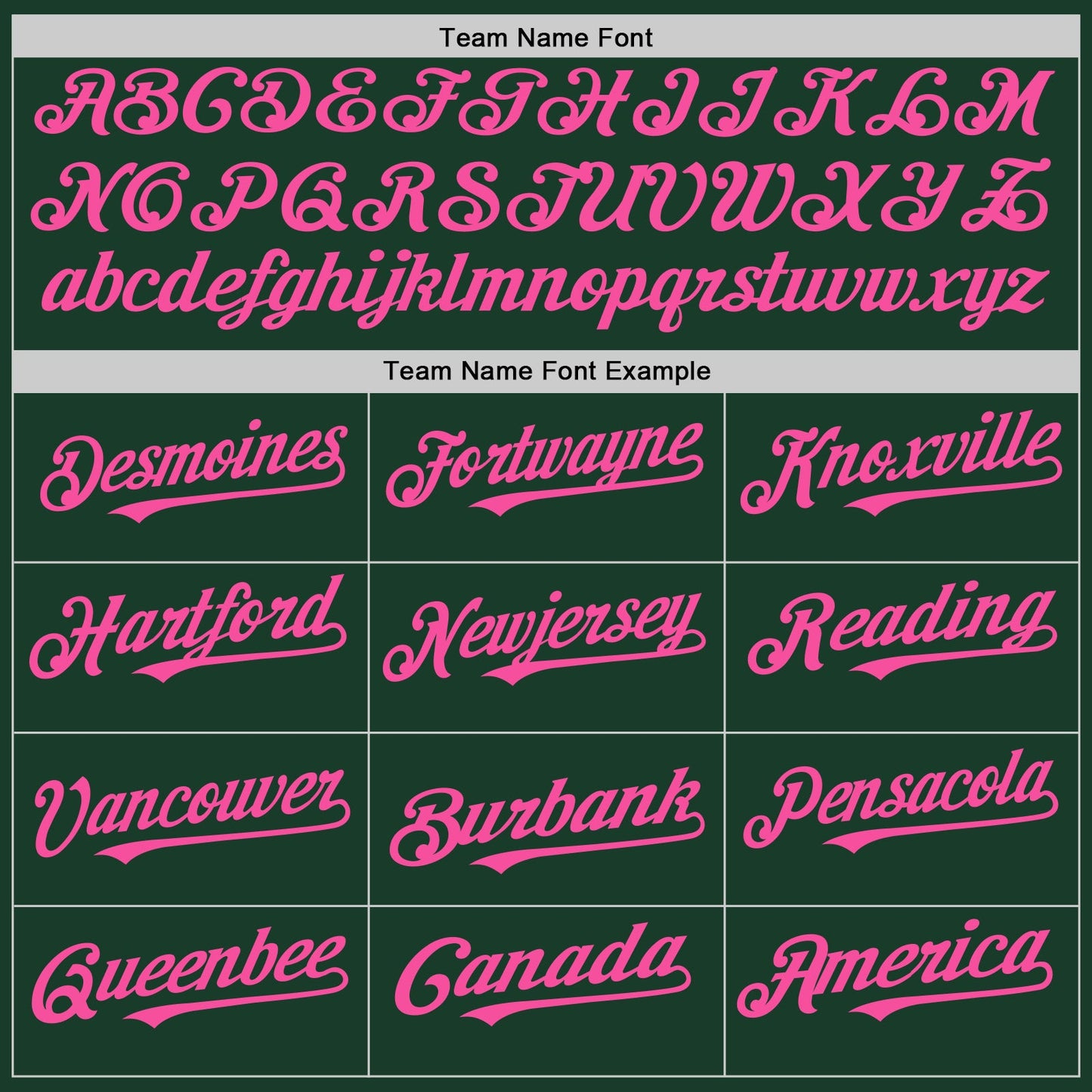 Custom Green White-Pink Pinstripe Authentic Split Fashion Baseball Jersey