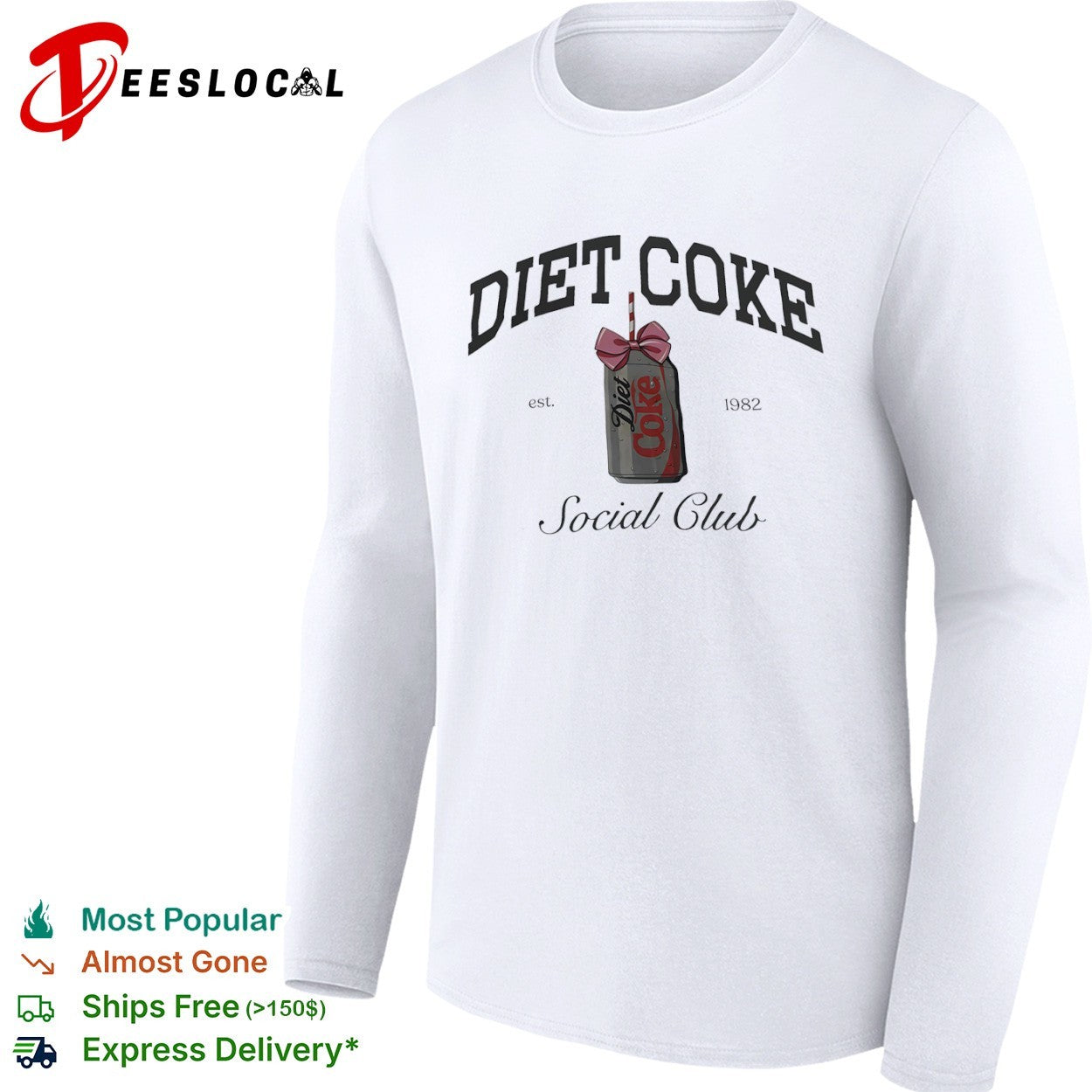 Diet Coke Social Club Est 1982 Soda Vintage shirt