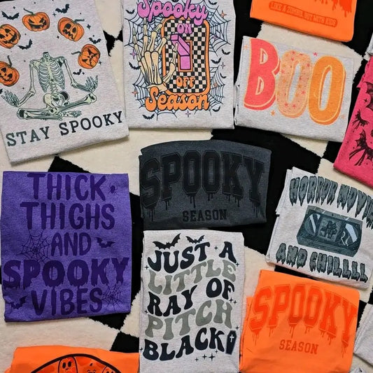 Spooky Halloween 2 Tee or 2 Sweatshirt Grab Bags