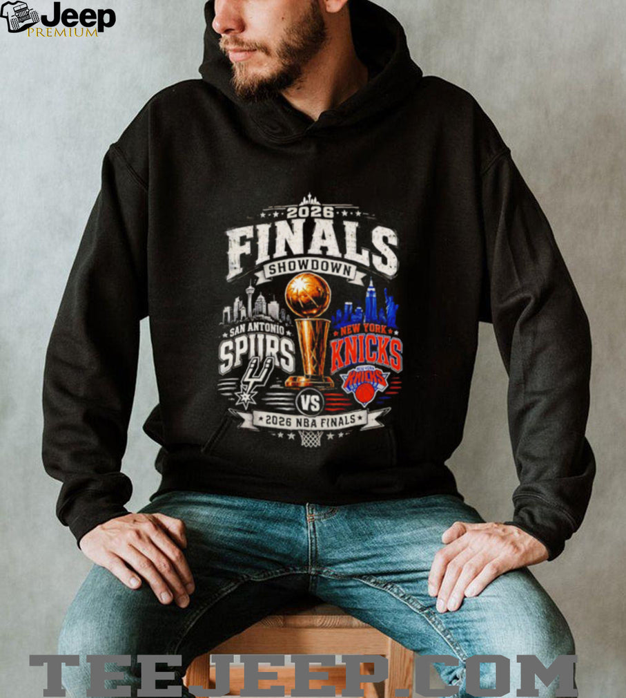 Spurs vs Knicks 2026 Finals Showdown Championship shirt