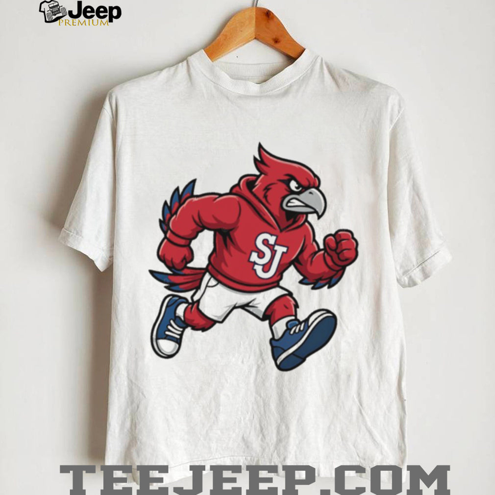 St. Joseph’s Hawks Running Mascot Logo Collegiate T Shirt