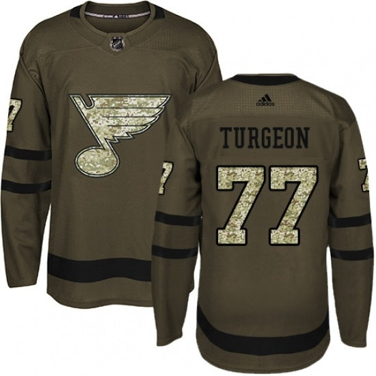 St. Louis Blues #77 Pierre Turgeon