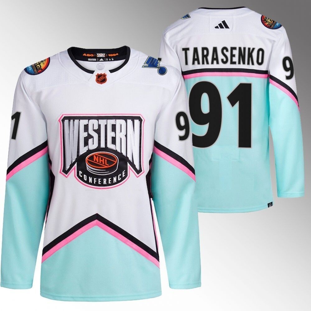 St. Louis Blues #91 Vladimir Tarasenko White 2023 NHL All-Star Western Conference Authentic Jersey