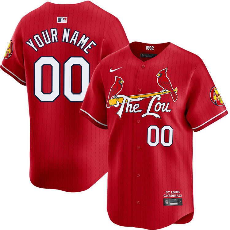 St. Louis Cardinals Custom 2024 City Connect Limited Jersey