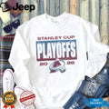 Stanley Cup Playoffs 2026 Colorado Avalanche Logo White T Shirt