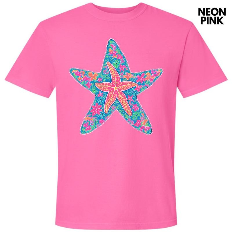 Starfish Summer Comfort Colors T-Shirt 'NLB'