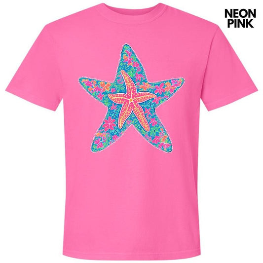 Starfish Summer Comfort Colors T-Shirt 'NLB'