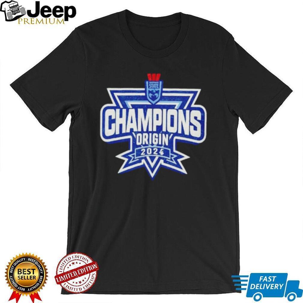State Champions Origin 2024 Champions logo shirt