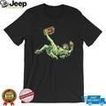 Statue of Liberty Bicycle Kick Soccer Crown Graphic T Shirt