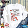 Statue of Liberty can someone please just put a woman in charge 4th of July shirt