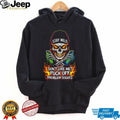 Stay Wild Skull Spray Paint Problem Solved Edgy Graphic T Shirt