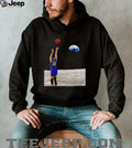 Stephen Curry 30 Moon Shot Space Dunk Earth View Basketball Graphic T Shirt