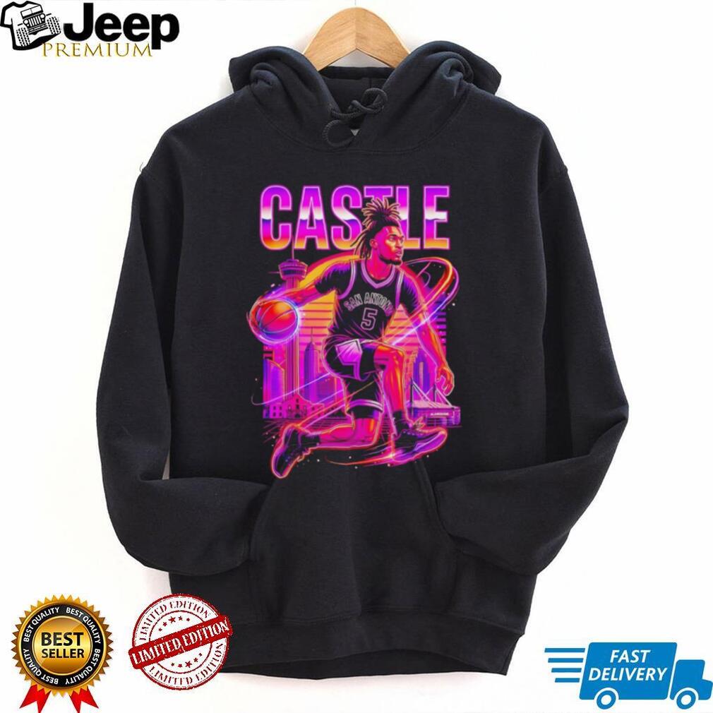 Stephon Castle dunk San Antonio Spurs Basketball NBA vintage shirt