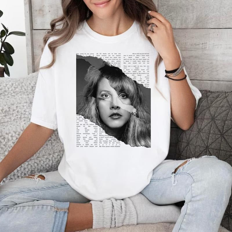 Stev Nic F Mac Band Silver Springs Lyrics Song Gift For Music Fan Shirt Hoodie, Sweatshirt | WearSparks.com