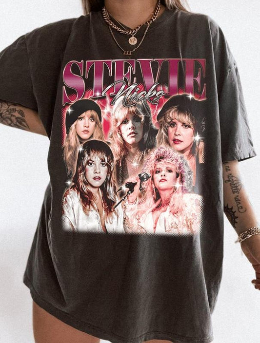 SteviNicks T-Shirt, Fleetwood Mac Shirts, Stevi Shirt Fan Gifts, Don't be a Lady be a Legend, SteviNicks 2024 Tour Shirt, Concert T-Shirts