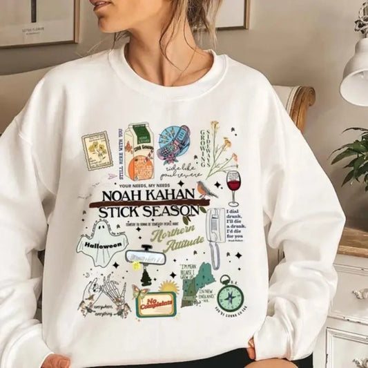 Stick Season sweatshirt We'll All Be Here Forever World Tour 2024