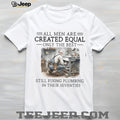 Still Fixing Plumbing In Their Seventies Professional Plumber T shirt