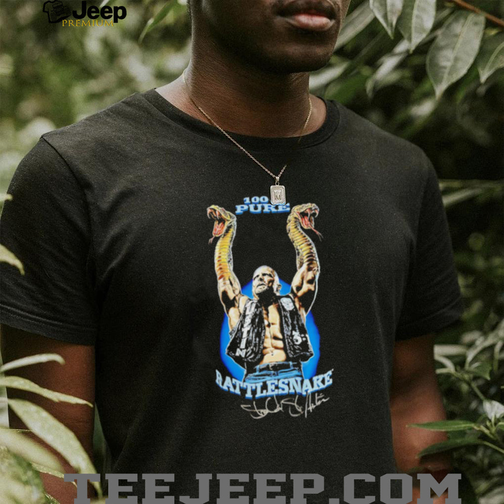 Stone Cold Steve Austin 100% Pure Rattlesnake Vintage Graphic T Shirt