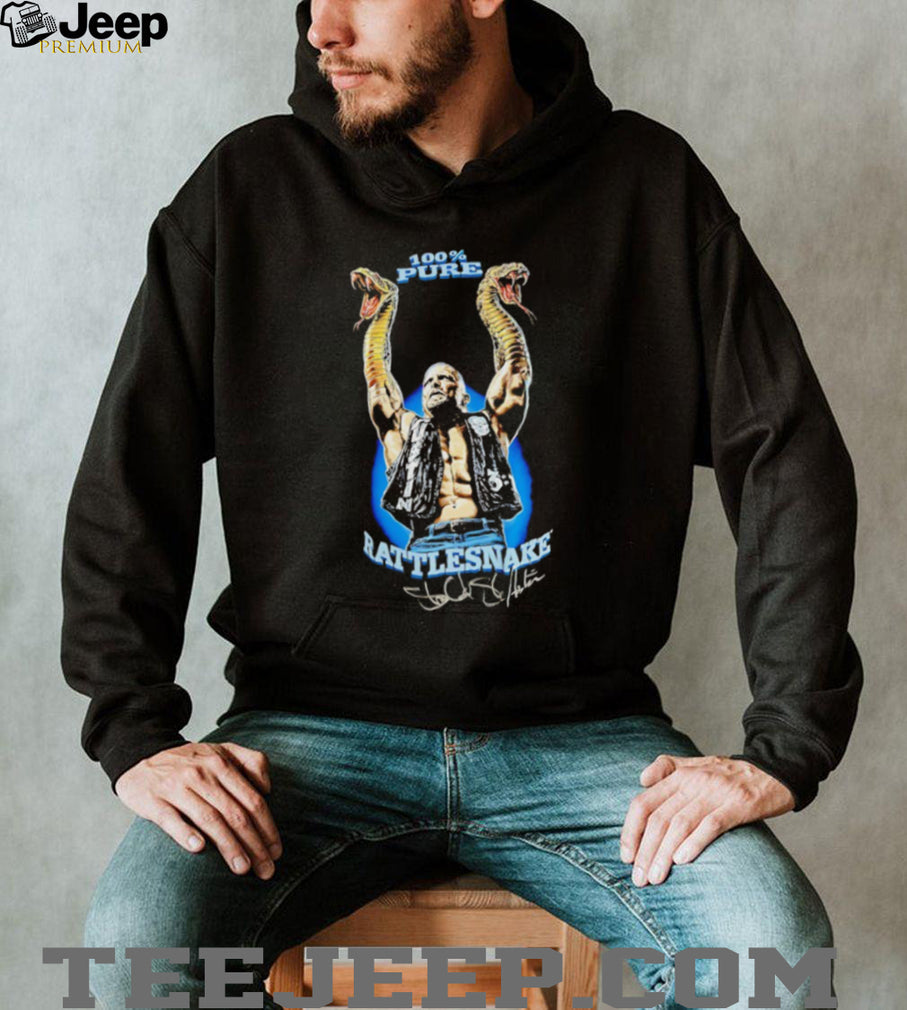 Stone Cold Steve Austin 100% Pure Rattlesnake Vintage Graphic T Shirt