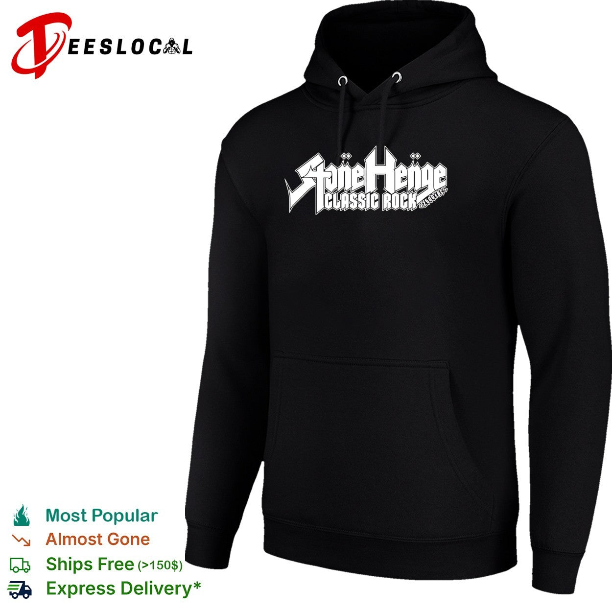 Stonehenge classic rock 2500 BC logo shirt