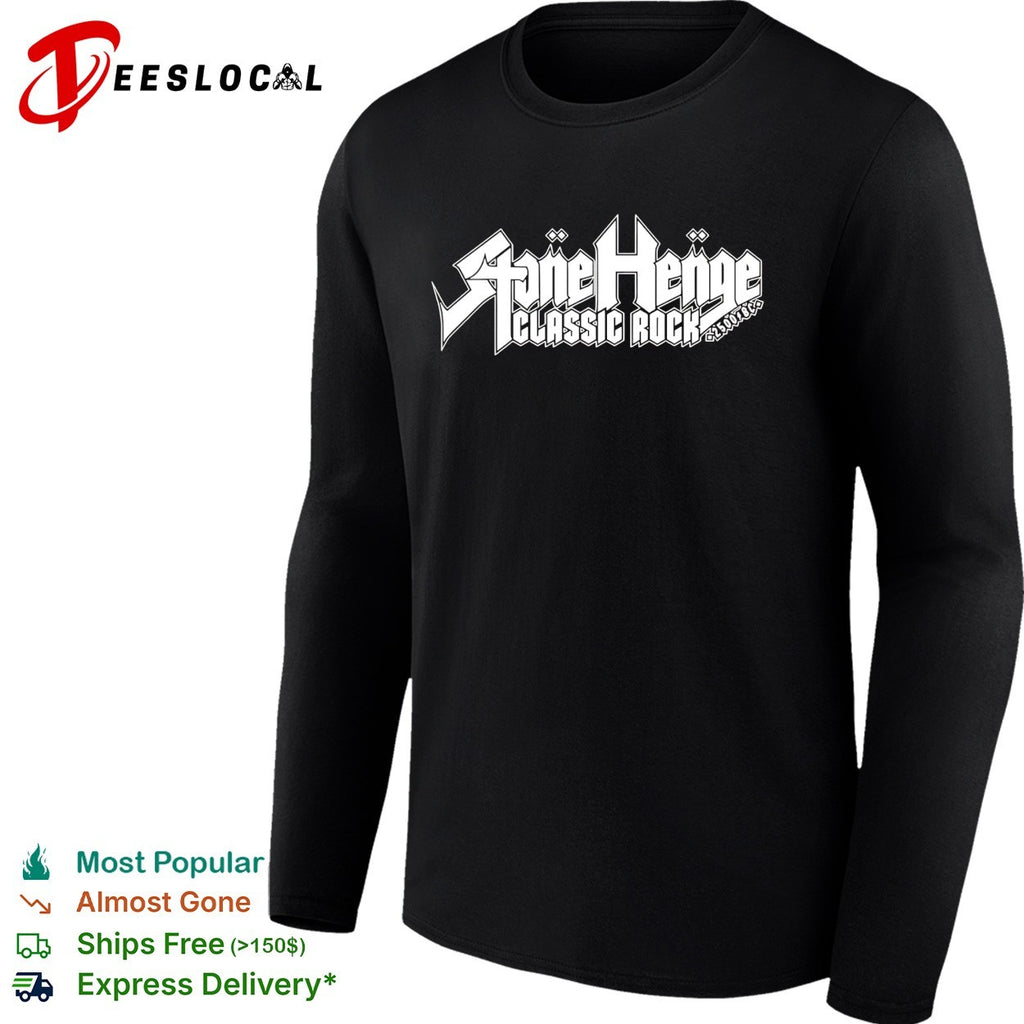 Stonehenge classic rock 2500 BC logo shirt