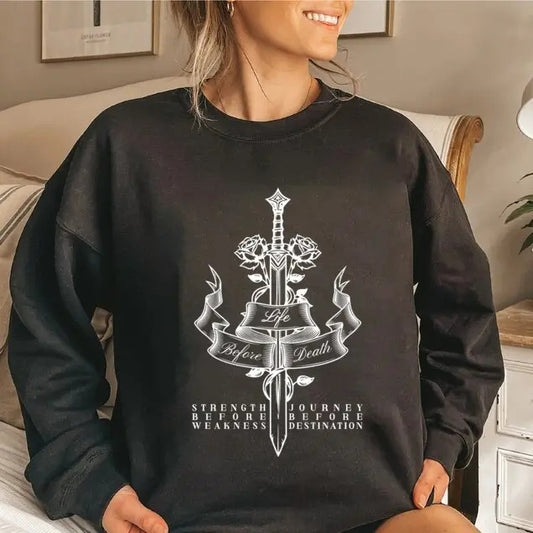 Stormlight Archive Sweatshirt, Stormlight Archive Shirt, Vintage Strength Before Weakness Tee, Gift For Book Lovers