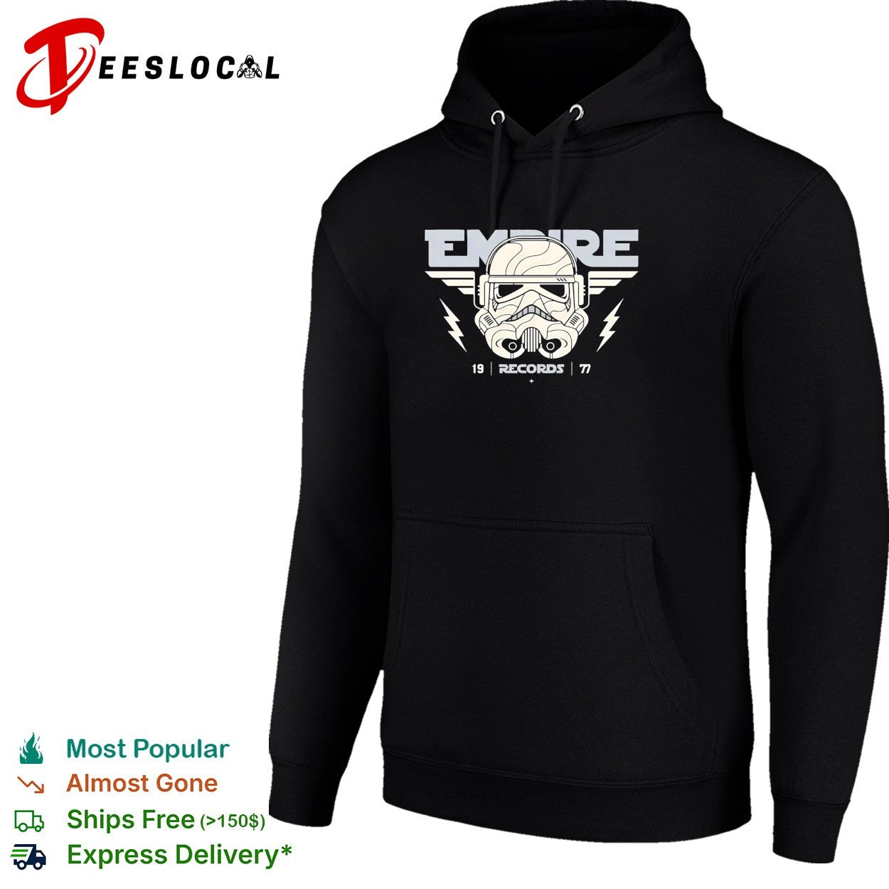 Stormtrooper empire records 1977 shirt