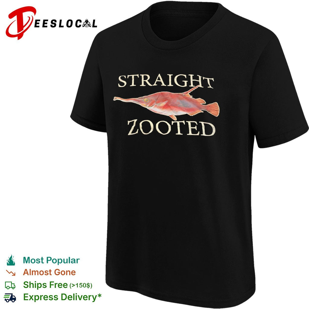 Straight Zooted Elephantnose Fish Marine Biology Nature Zoology Wildlife shirt