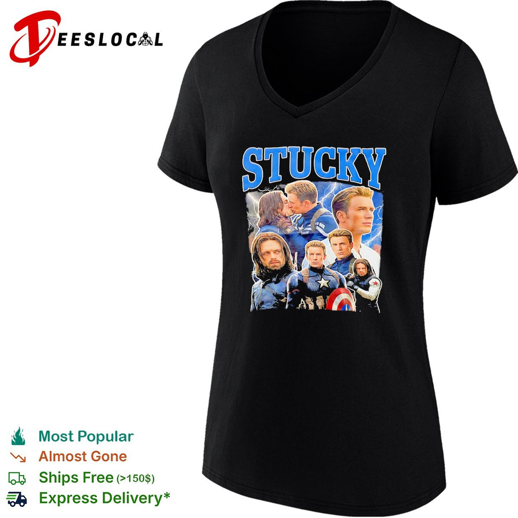 Stucky Captain America shirt