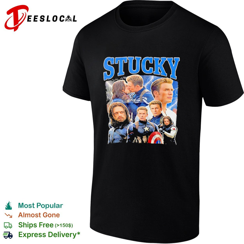 Stucky Captain America shirt