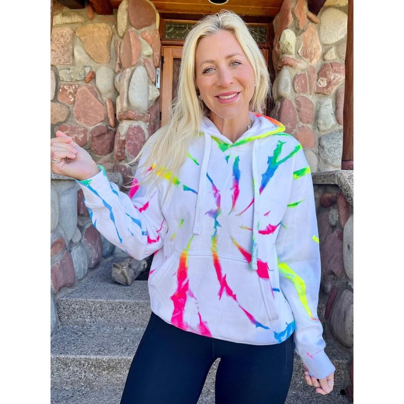 Sugar Swirl Tie-Dye Hoodie T-Shirts, Sweatshirt | WearSparks.com