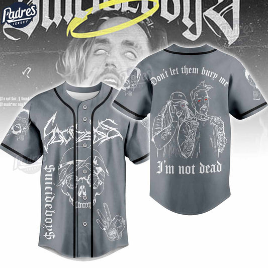 Suicideboys Band Baseball Jersey Fan Gear - Padres Jersey Oasis: Elevate Your Baseball Style Game T-Shirts,... (Image 1)