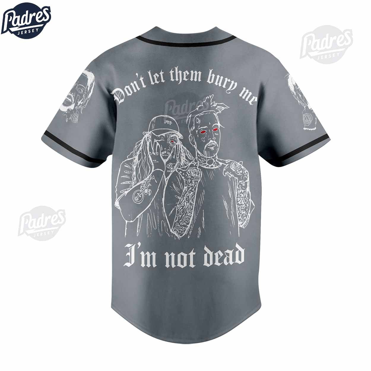 Suicideboys Band Baseball Jersey Fan Gear - Padres Jersey Oasis: Elevate Your Baseball Style Game