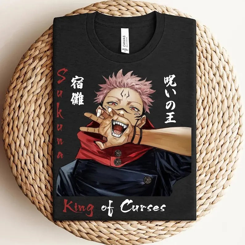 Sukuna Shirt, Jujutsu Kaisen Shirt,
