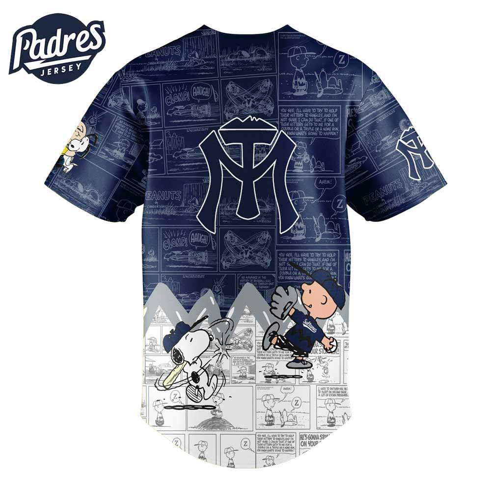 Sultanes De Monterrey X peanuts Baseball Jersey - Padres Jersey Oasis: Elevate Your Baseball Style Game... (Image 2)