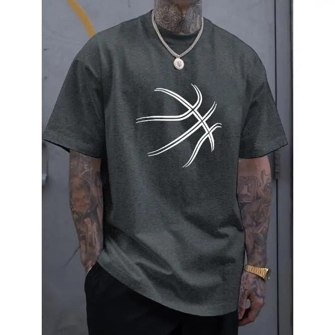 Summer Casual Short Sleeve T-Shirt for Men - Soft, Breathable, Relaxed Fit, Perfect for Outdoor Activities and Everyday WearMade in USA