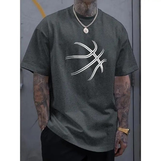 Summer Casual Short Sleeve T-Shirt for Men - Soft, Breathable, Relaxed Fit, Perfect for Outdoor Activities and Everyday WearMade in USA