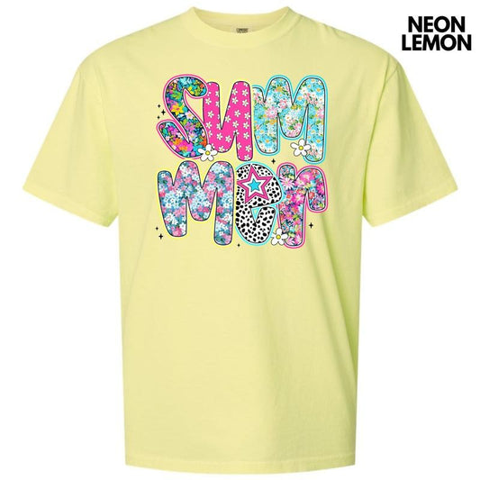 Summer Patterns Comfort Colors T-Shirt 'NLB'
