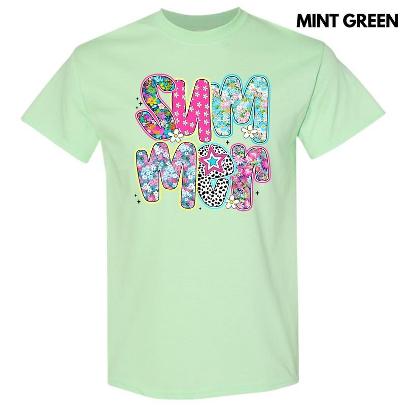 Summer Patterns Gildan Short Sleeve T-Shirt 'NLB'