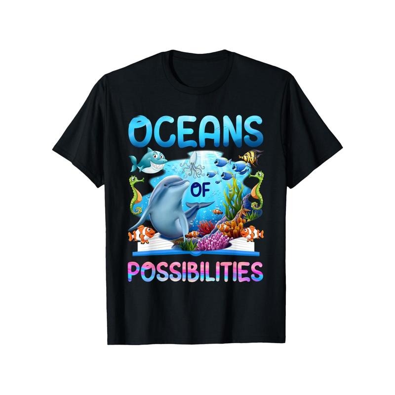 Summer Reading 2024 Librarian Tee - Soft Cotton, Casual Fit, Machine Washable - Black | Perfect Gift for Men & Women Made in USA