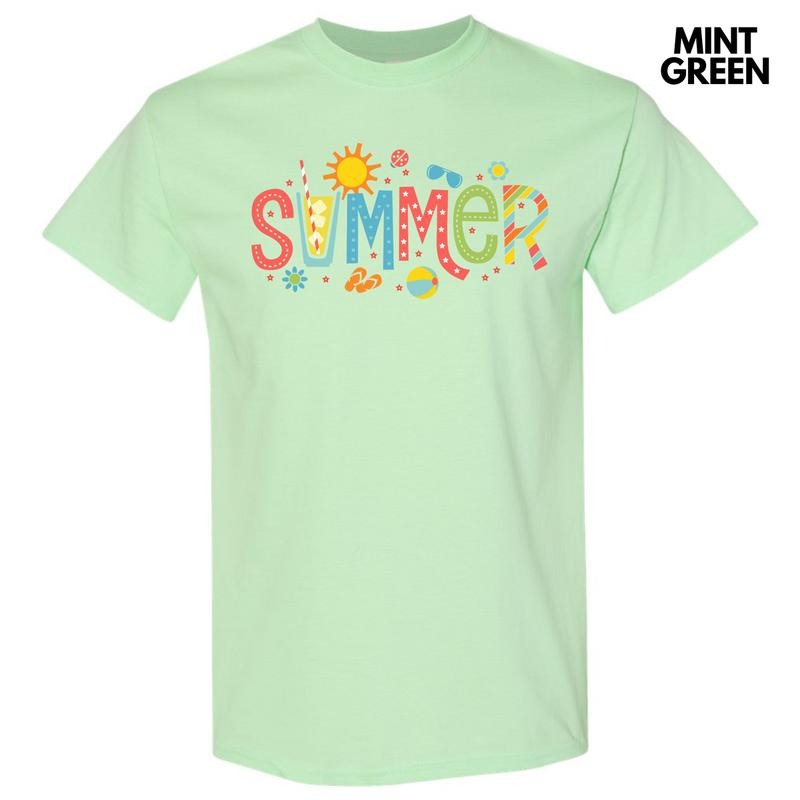 Summer Time Gildan Short Sleeve T-Shirt 'NLB'